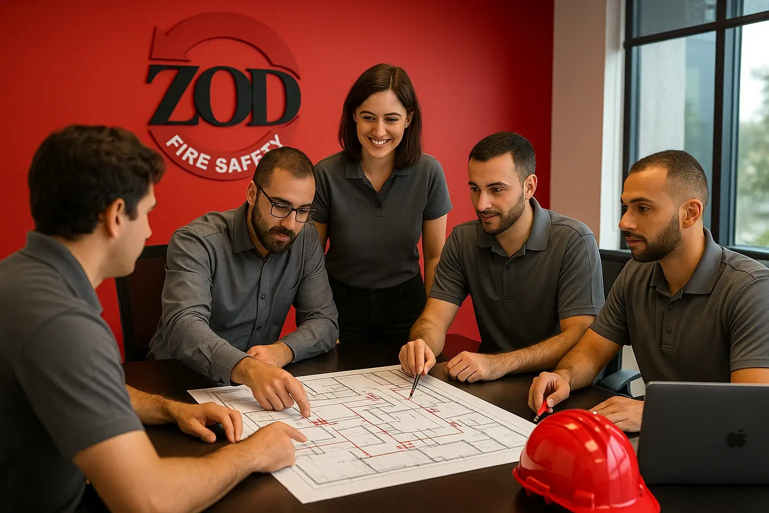 ZOD administrative team members working together, demonstrating professional collaboration