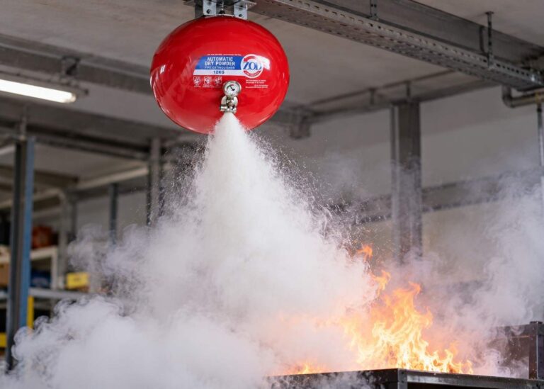 Automatic Fire Extinguisher: Protect Your Business
